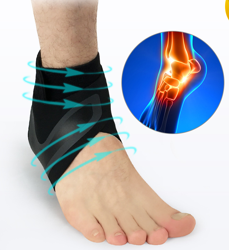 Compression Ankle Support Brace - Soft Touch Weave