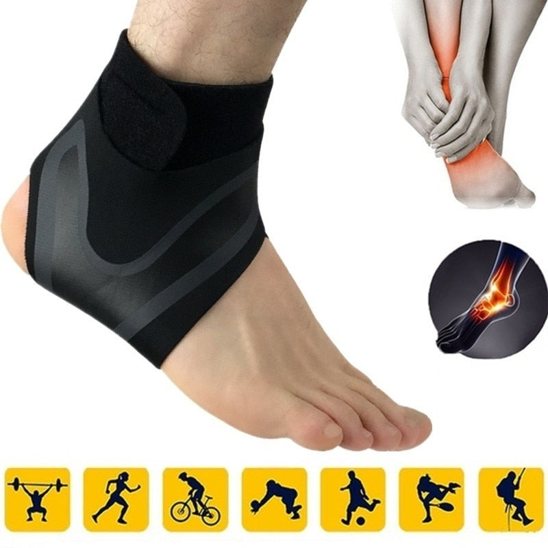 Compression Ankle Support Brace - Soft Touch Weave